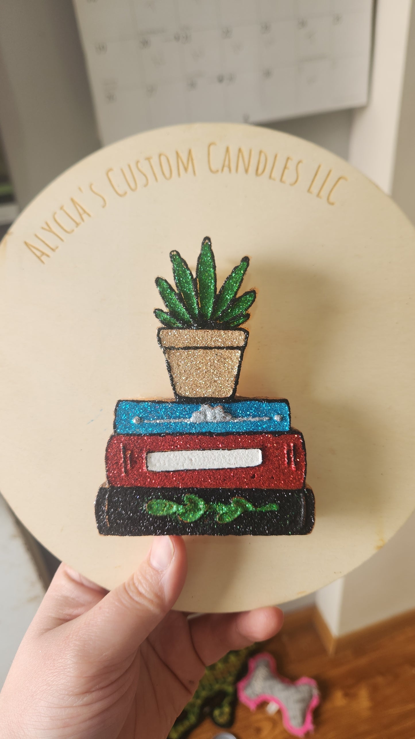 Books with Succulent Freshie