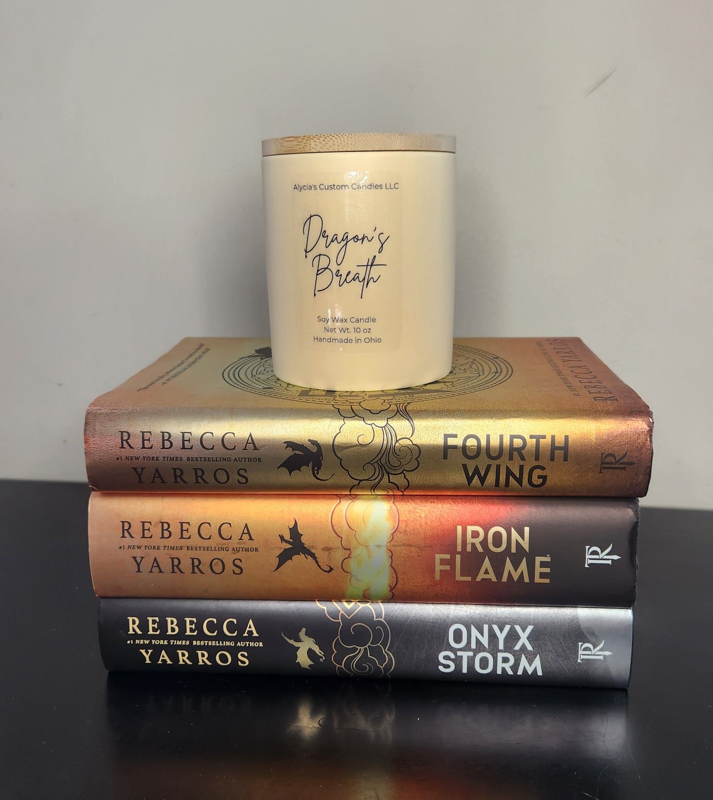 Book Drop 12oz Candles (Cream Jars)
