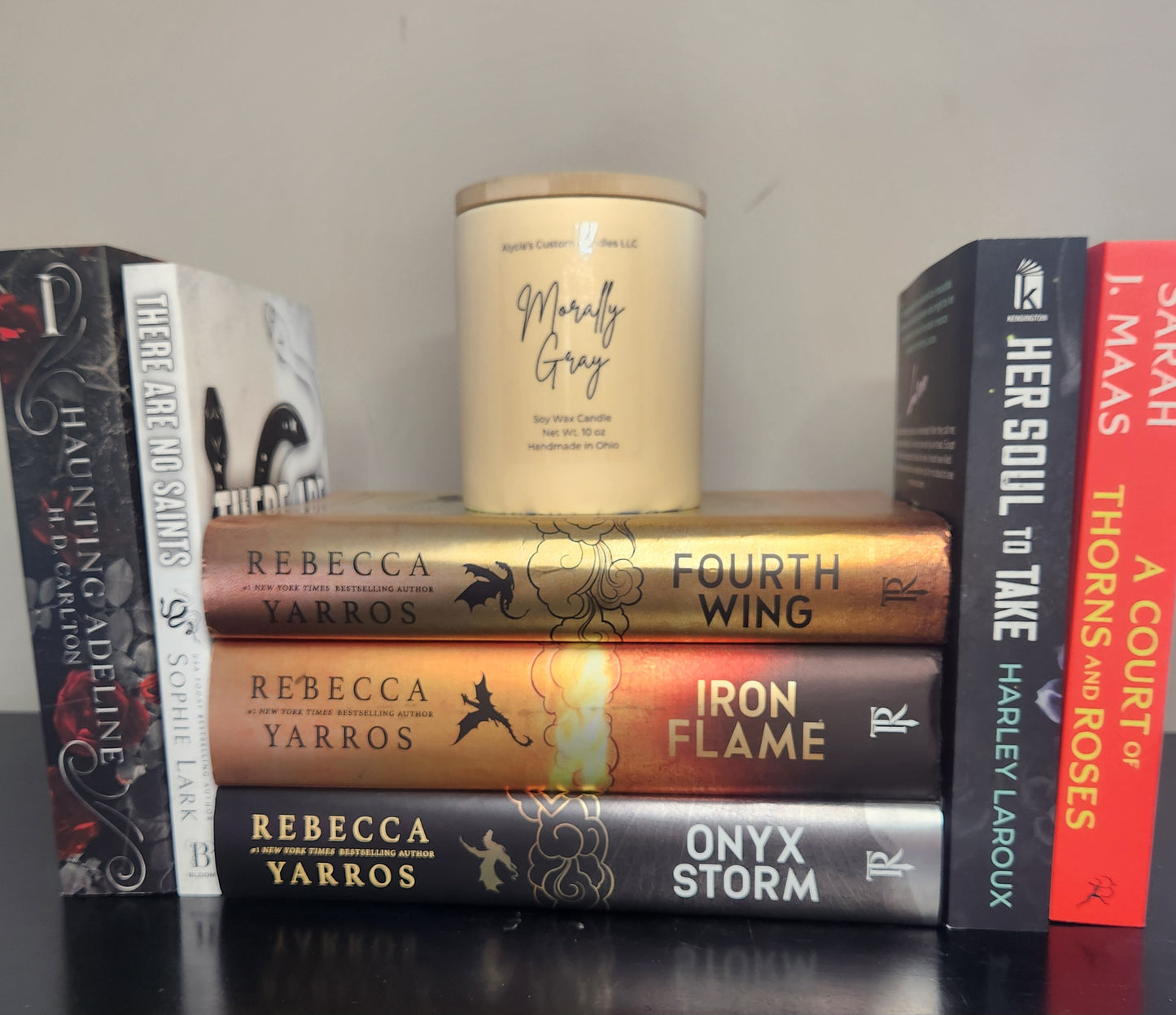 Book Drop 12oz Candles (Cream Jars)