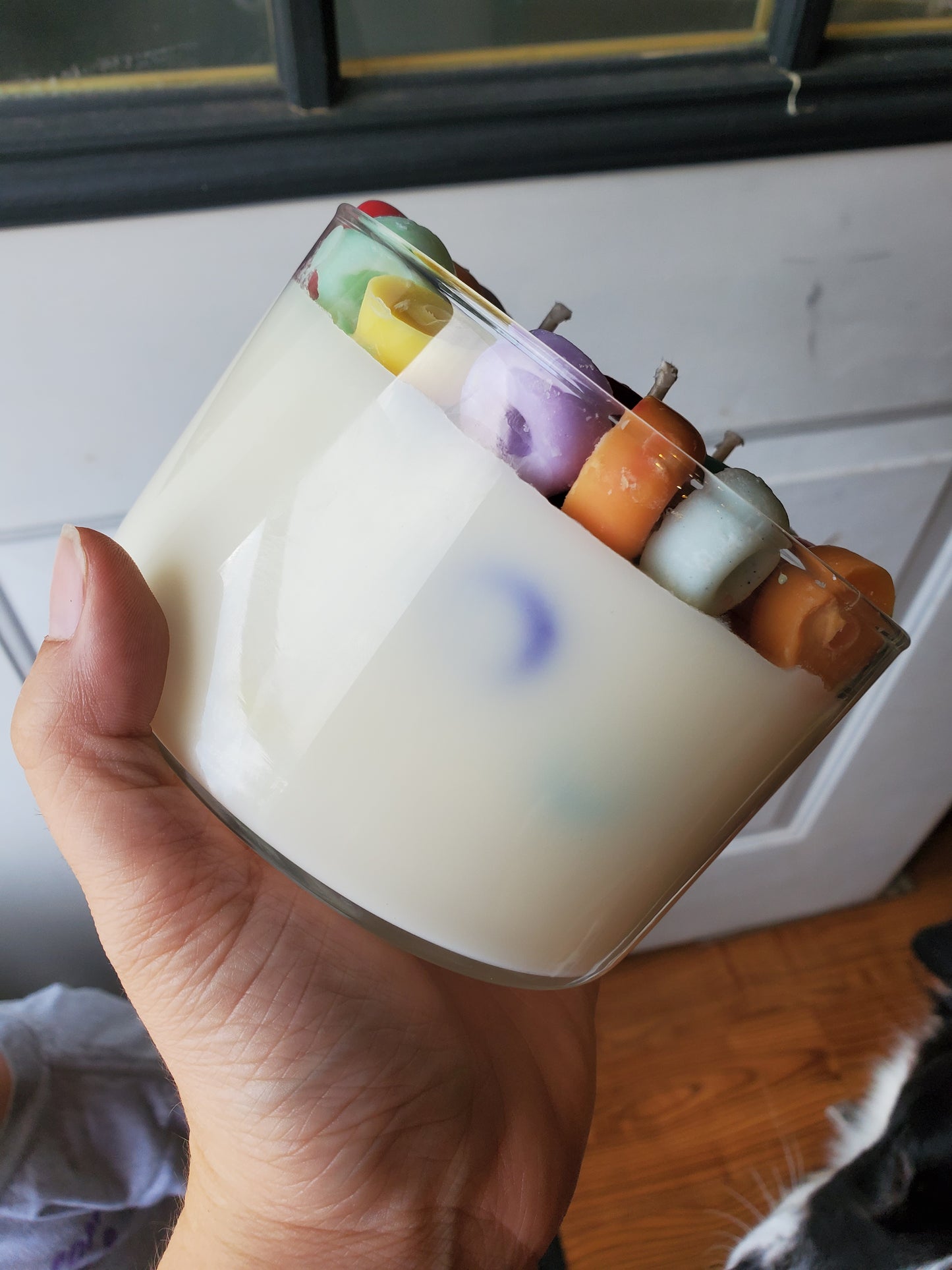Fruit Loops Cereal Bowl Candle