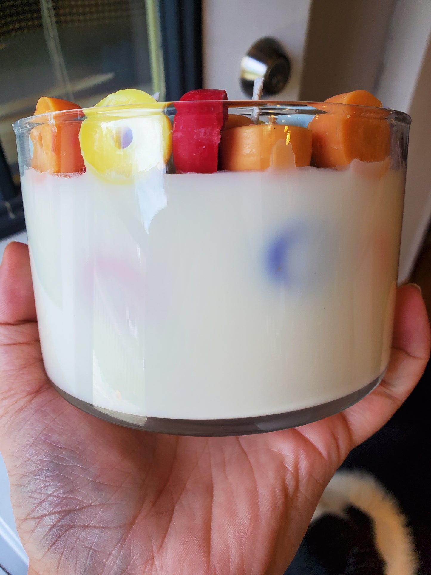 Fruit Loops Cereal Bowl Candle